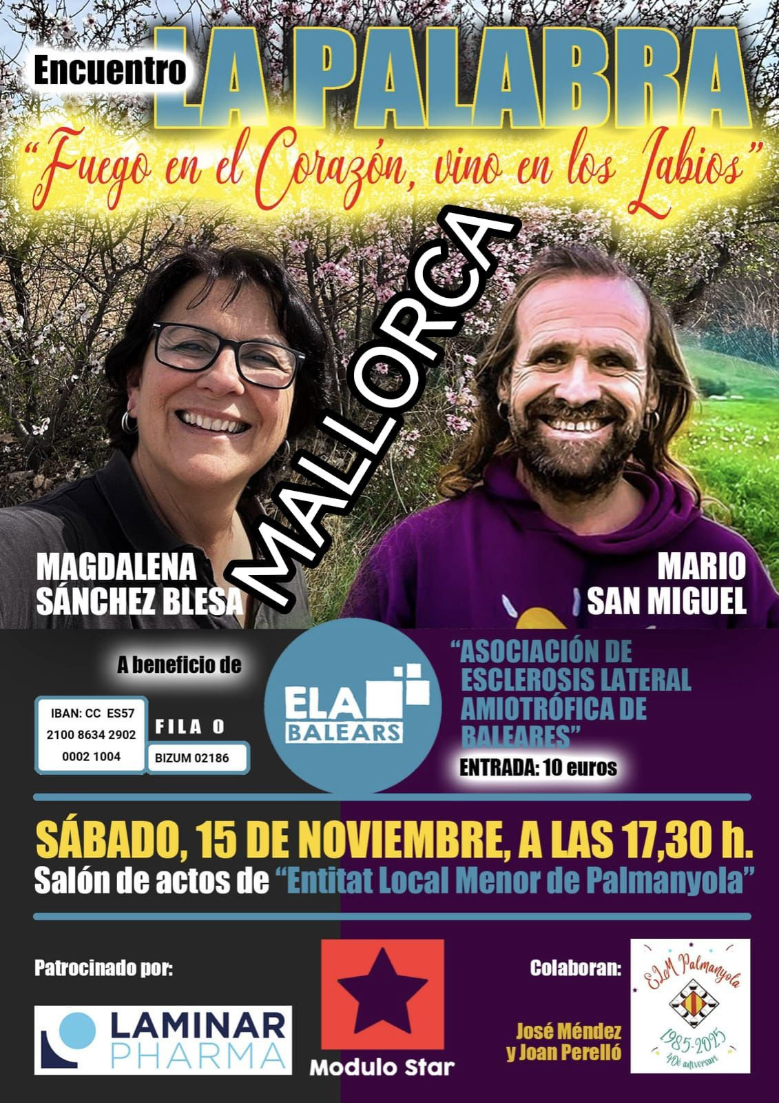 “Fuego en el corazón, vino en los labios”